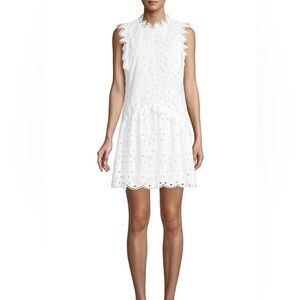 Rebecca Taylor Sleeveless Mina Eyelet Dress